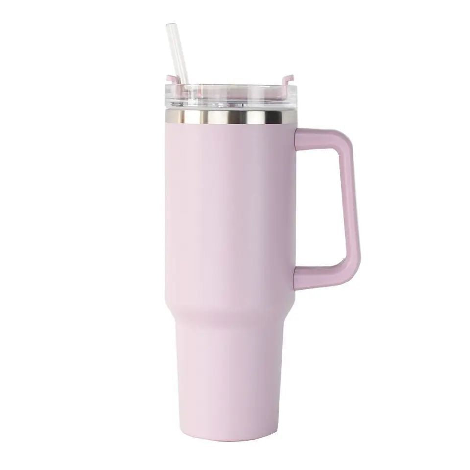 Portable stainless steel vaccum insulated tumler
