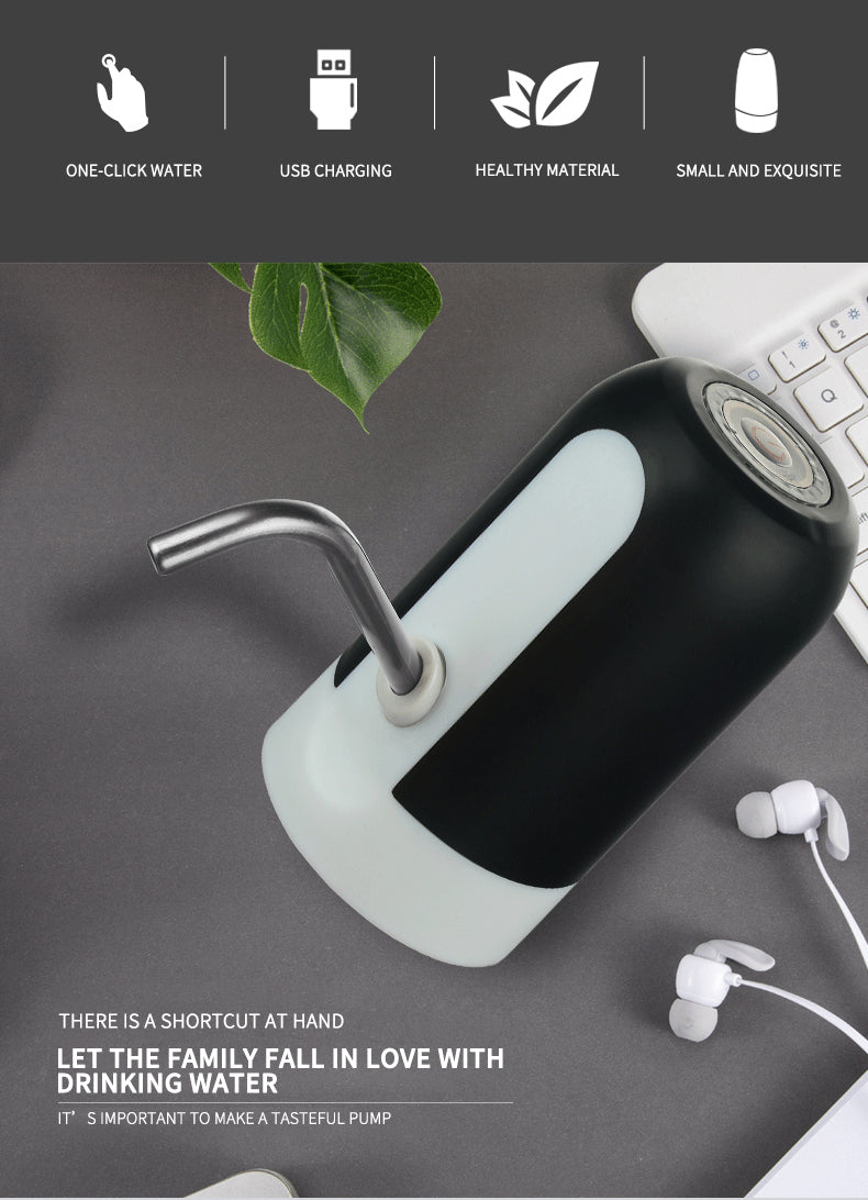 Rechargeable electric Water Dispenser – for Home, Office & Camping.