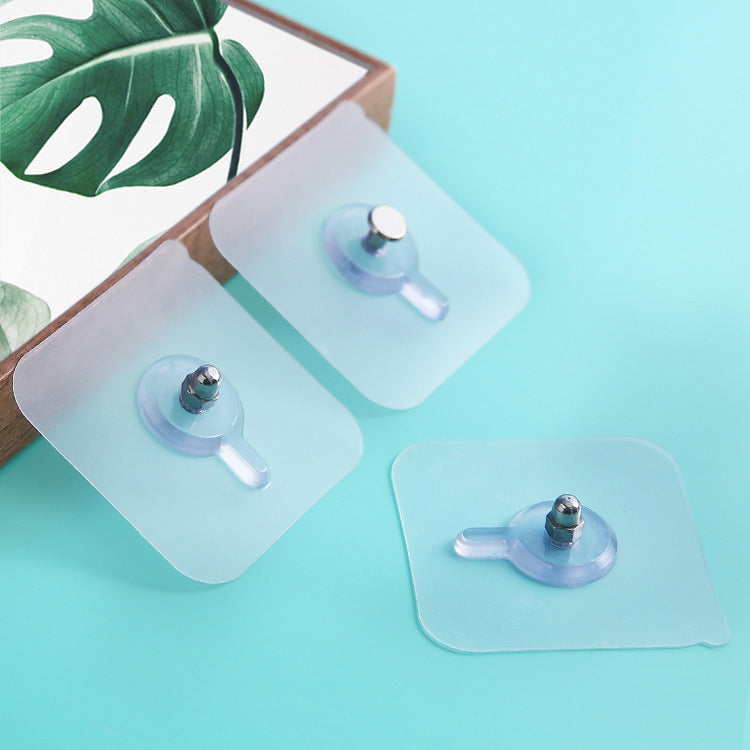 Heavy-Duty Adhesive Wall Mount Screw Hook