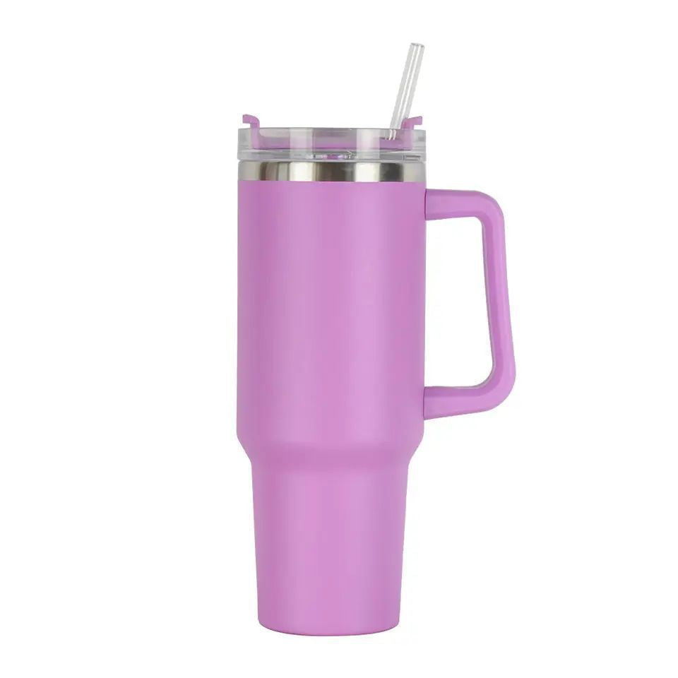 Portable stainless steel vaccum insulated tumler
