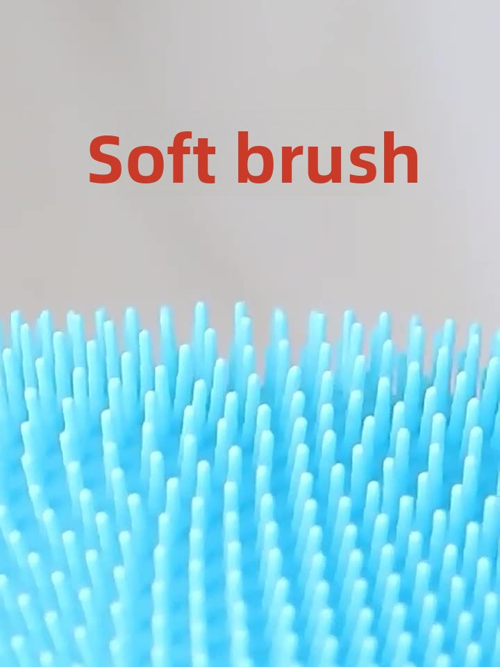 Magic Silicone Dishwashing Gloves with Built-In Scrubbers