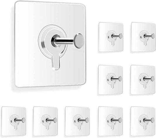 Heavy-Duty Adhesive Wall Mount Screw Hook